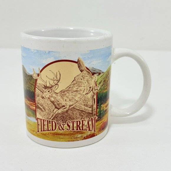 Houston Harvest Field Stream Mug Deer Hunt Hunter Fishing Hunting Fish Outdoor - Picture 10 of 12